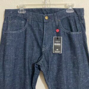AGAVE West Coast Luxury Men's Alchemist Classic Taper Blue Jean Pants Size 33x35